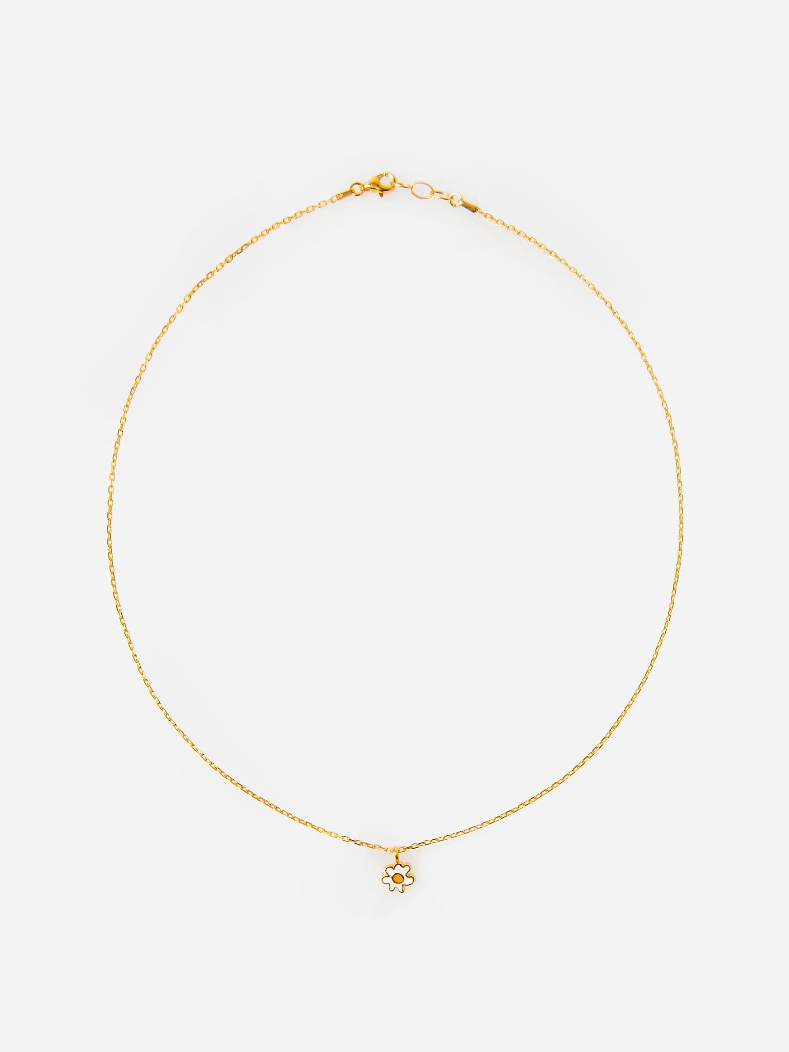 10 Deco Art Women's Little Chamomile Flower Pendant Necklace