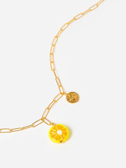 10 Deco Art Women's Lemon Pendant Necklace