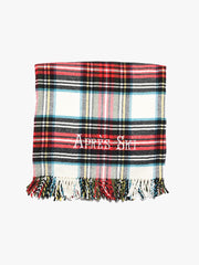 A Soft Idea Classic Tartan Plaid Apres Ski Throw