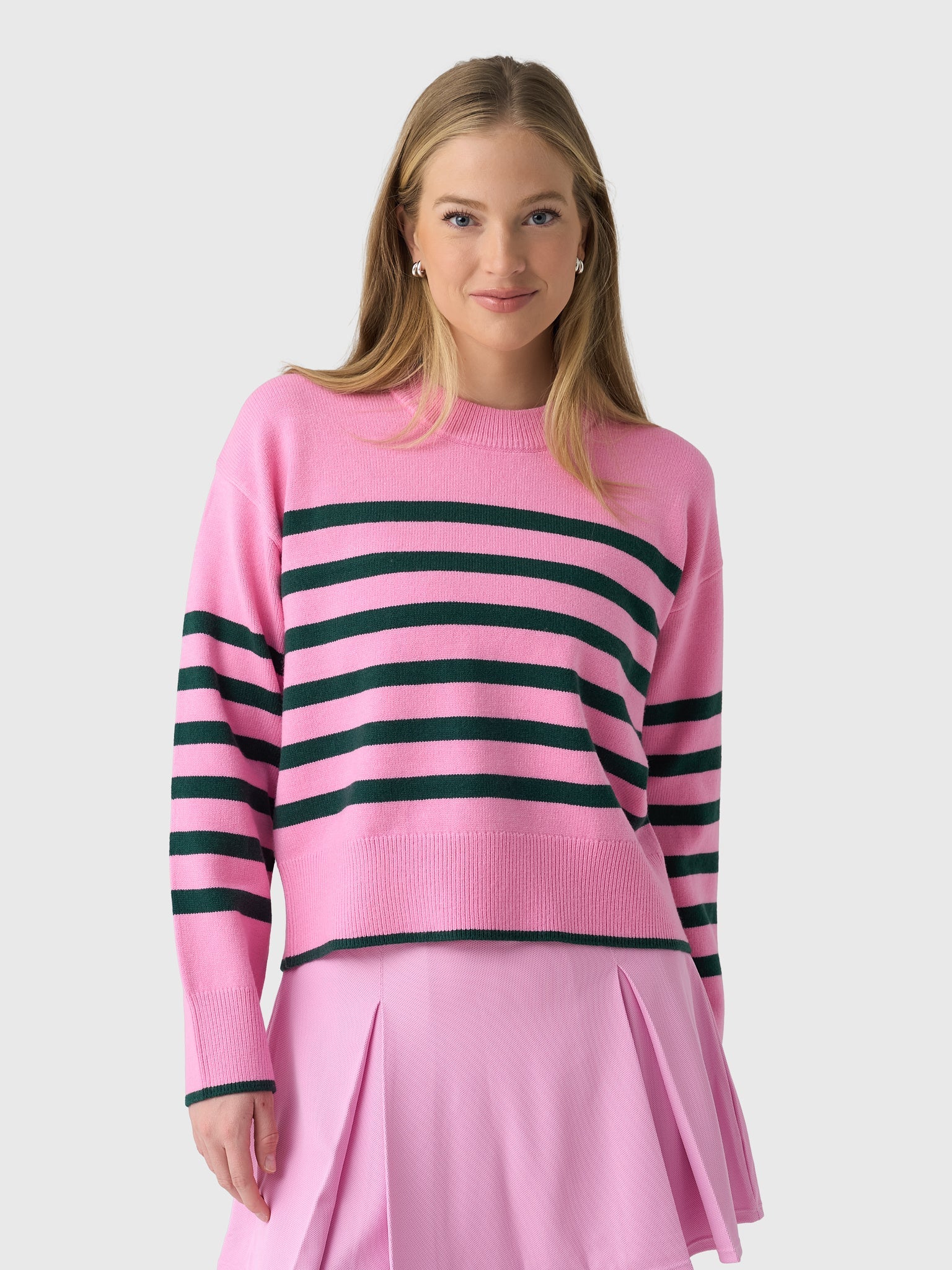 Addison Bay Women's Junior Carlyle Crewneck Sweater