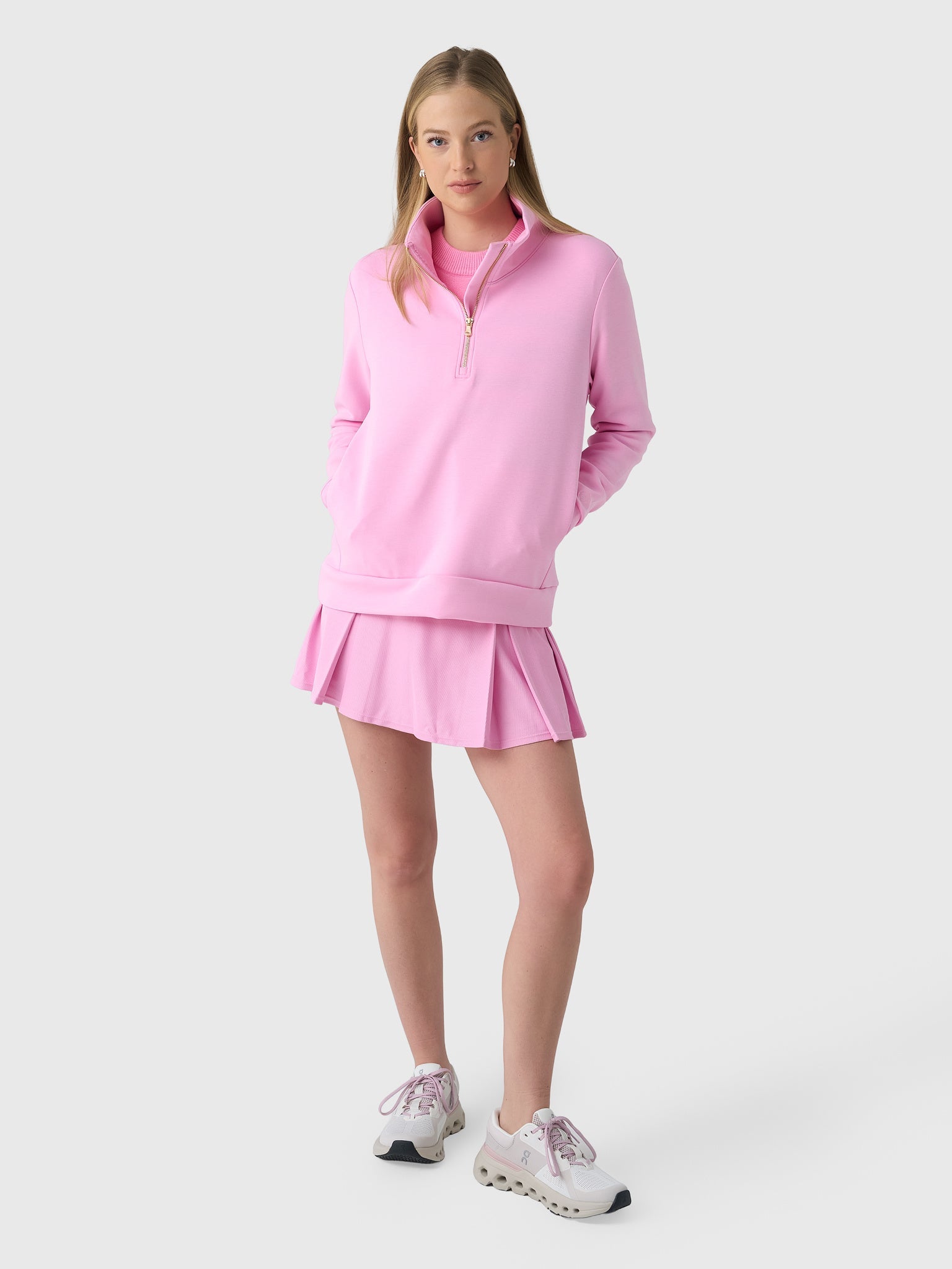 Addison Bay Women's Everyday Quarter-Zip Sweatshirt