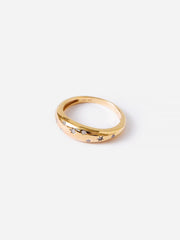 Adina Reyter Women's Celestial Diamonds Small Half Dome Ring