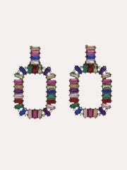 Accessory Concierge Rainbow Baguette Drop Earring