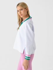 Addison Bay Women's Easy Rugby Sweatshirt