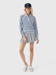 Addison Bay Women's Scuba Light Bainbridge Quarter-Zip Sweatshirt