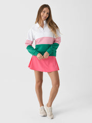 Addison Bay Women's Junior Varsity Quarter-Zip Sweatshirt
