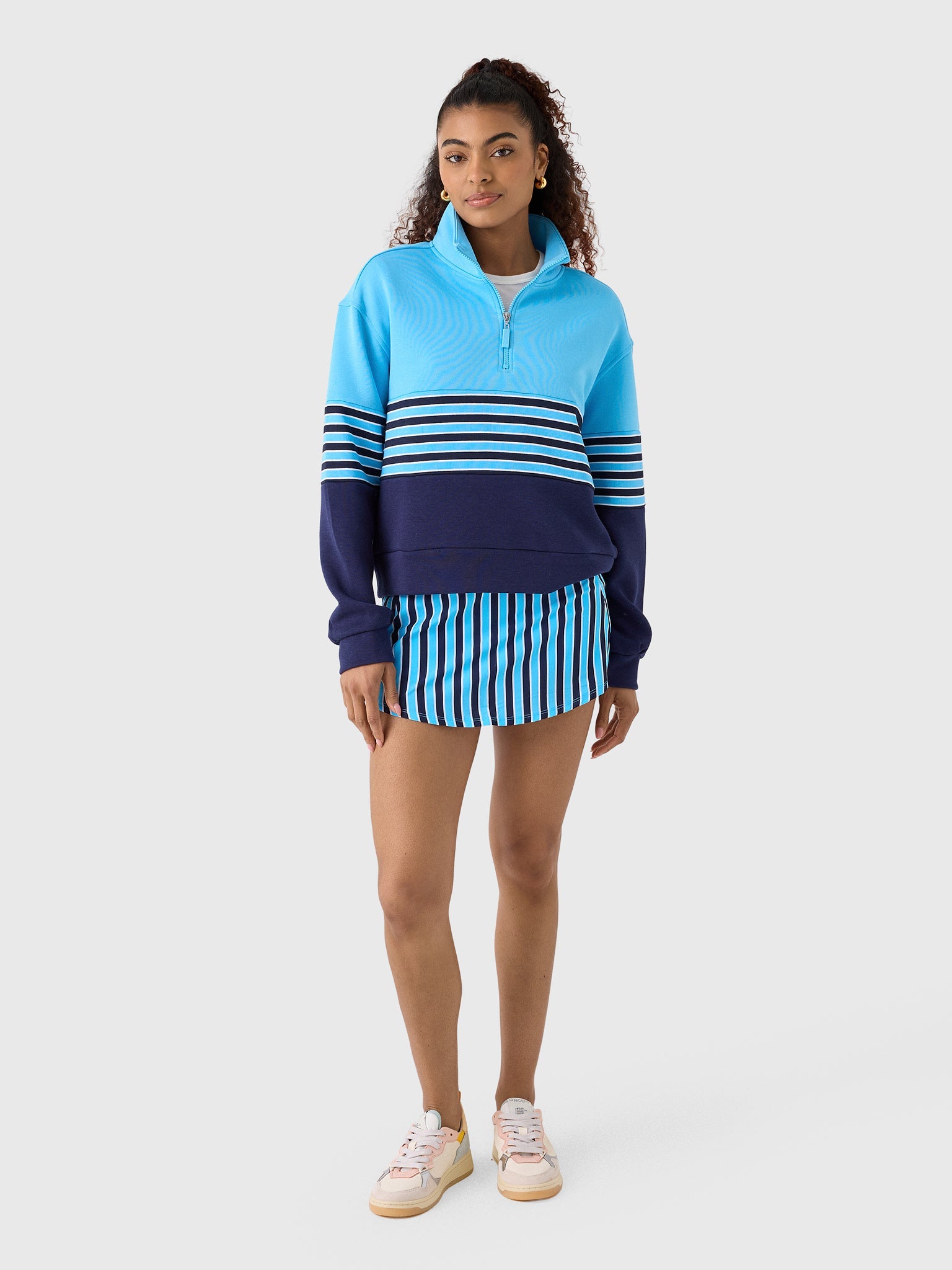 Addison Bay Women's JV Quarter-Zip Sweatshirt