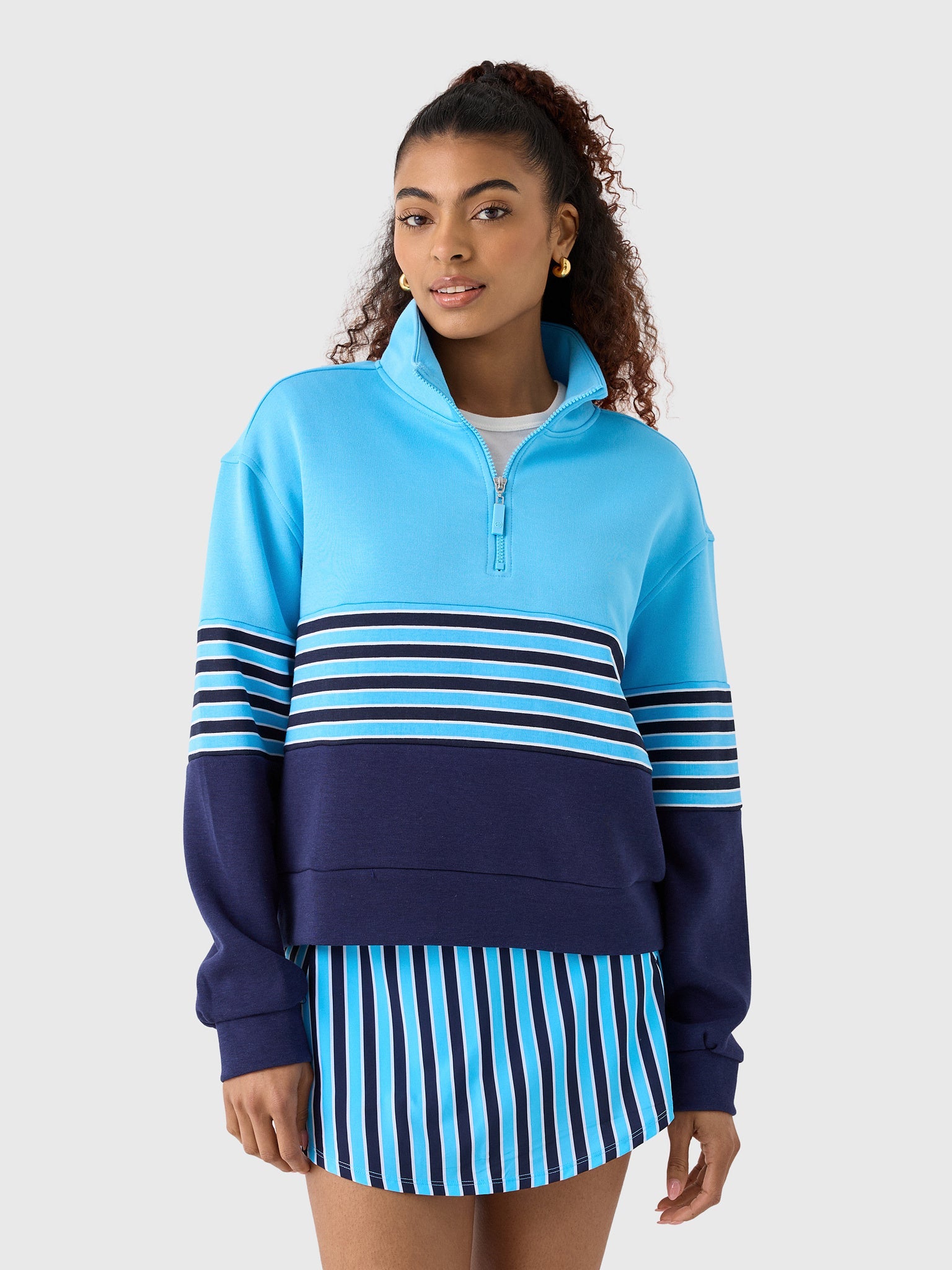 Addison Bay Women's JV Quarter-Zip Sweatshirt