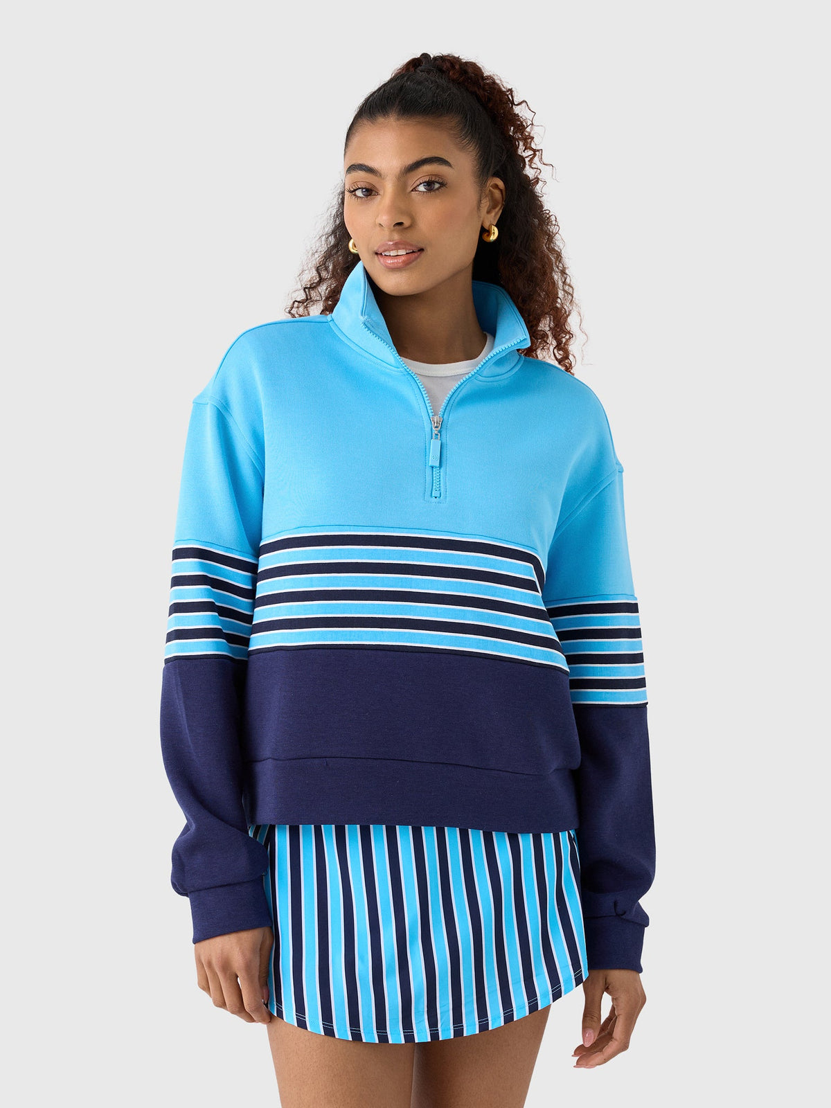 Addison Bay Women's JV Quarter-Zip Sweatshirt