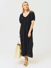 9 Seed Women's Sand Hill Cove Puff Sleeve Midi
