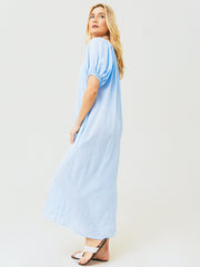 9 Seed Women's Sand Hill Cove Puff Sleeve Midi