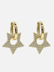 Accessory Concierge Shooting Star Hoop Earring