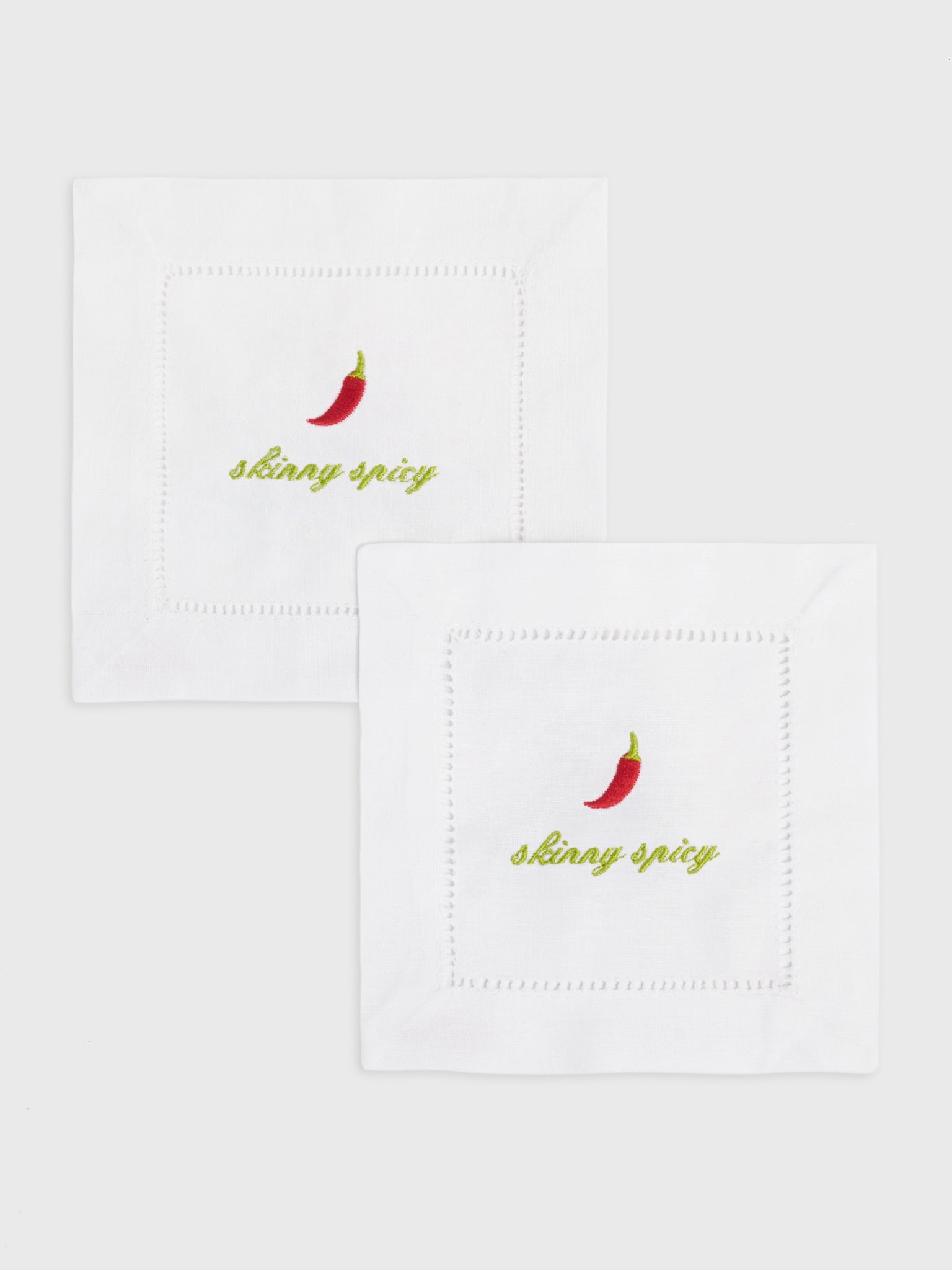 Abbode Skinny Spicy Cocktail Napkin Set