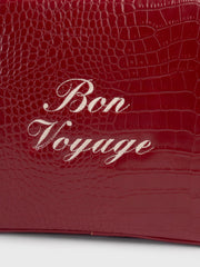 Abbode Bon Voyage Small Croc Pouch