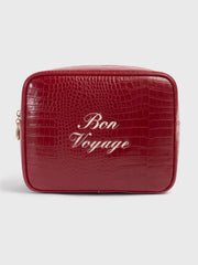 Abbode Bon Voyage Small Croc Pouch