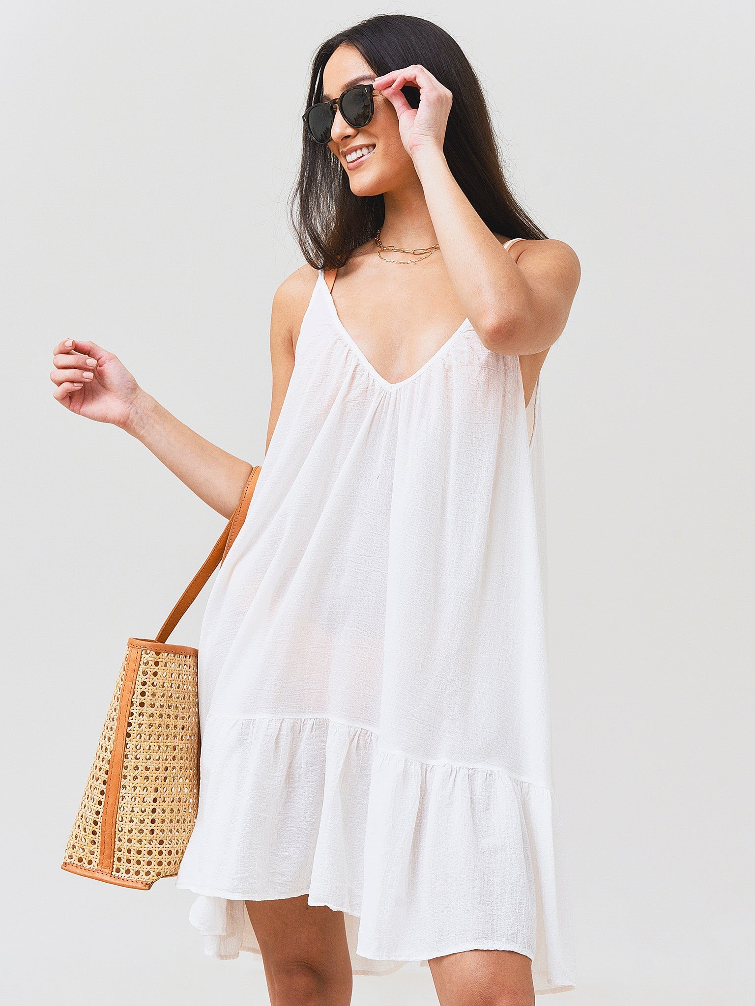 9 Seed Women's St. Tropez Ruffle Mini