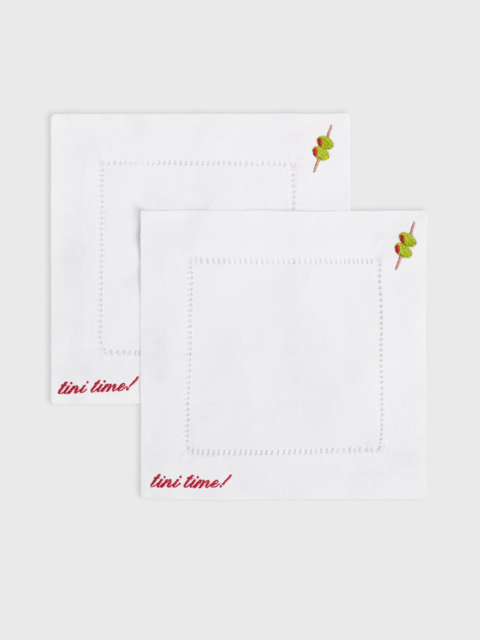 Abbode Tini Time Cocktail Napkin Set