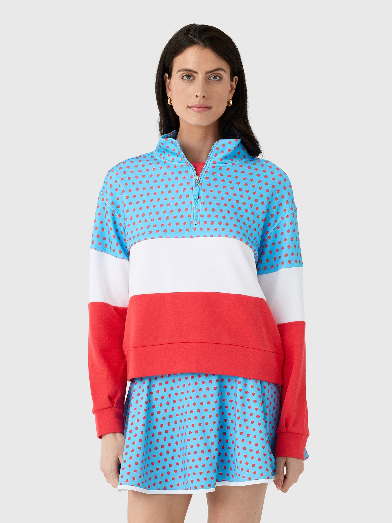 Addison Bay Women's JV Quarter-Zip Sweatshirt